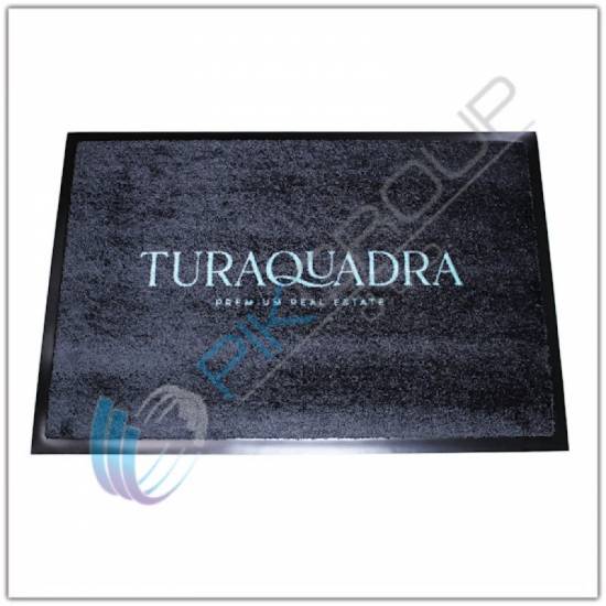 Turaquada Logo Imperial otirač sa natpisom Turaquada natpis na Logo Imperial otiraču