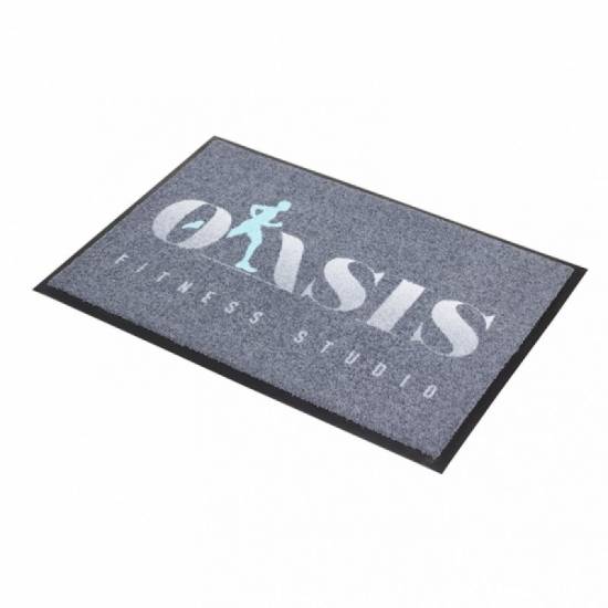 Logo Imperial otirač sa Oasis natpisom Oasis natpis na Logo Imperial otiraču