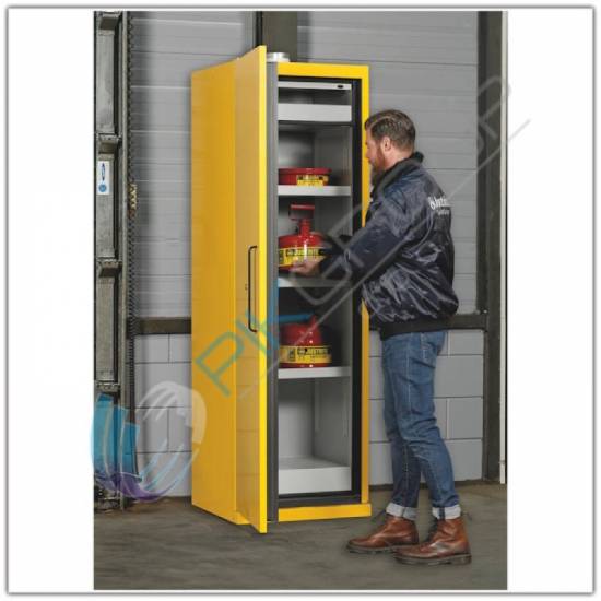 Sigurnosni ormari sa 90-minutnom vatrootpornošću - Žuti model unutrašnji raspored