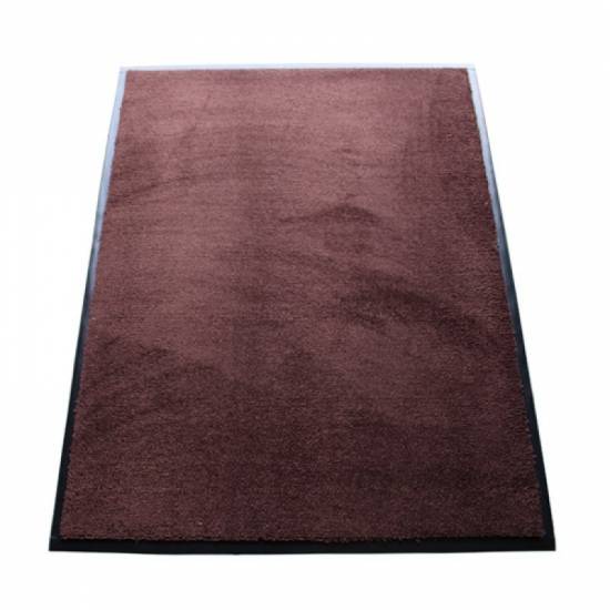 Jednobojni unutrasnji tekstilni otirac Magic u boji braon dimenzije 90x120 cm