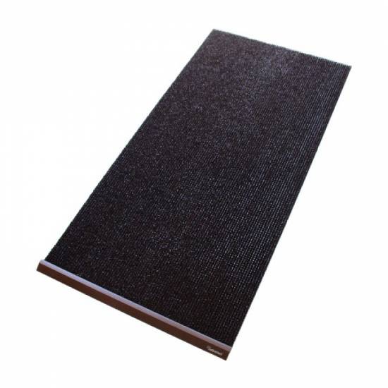 AstroTurf otirac 90x180 cm braon boja sa ugradenom lajsnom pogled odozgo