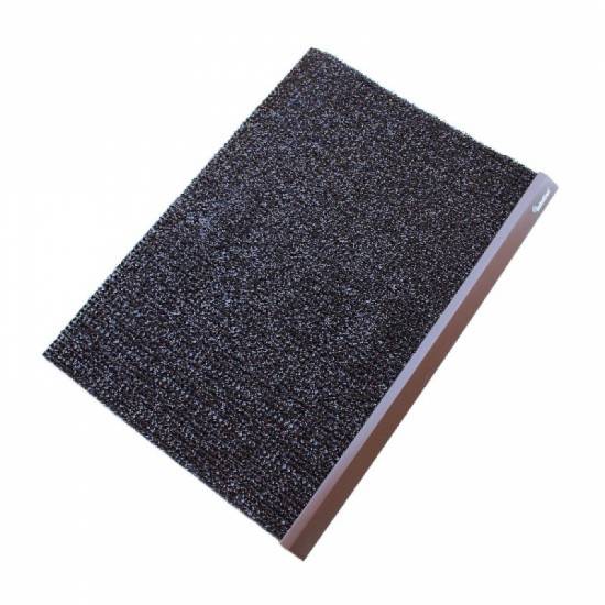 AstroTurf otirac 60x90 cm braon boja sa ugradenom lajsnom pogled odozgo