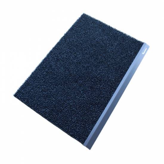 AstroTurf otirac 60x90 cm tamno siva boja sa ugradenom lajsnom pogled odozgo