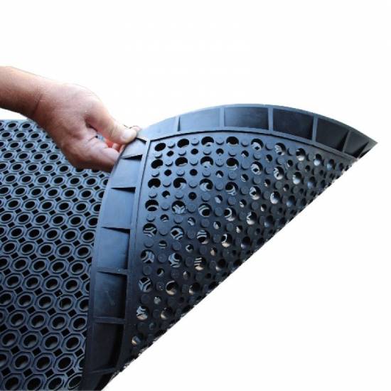 Gumeni cepovi na poledjini Oct-O-Flex otiraca 60x80 cm za drenazu vode