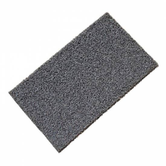 Neoiviceni mrezasti otirac Citi 12mm od restlova siva boja dimenzije 35x60 cm