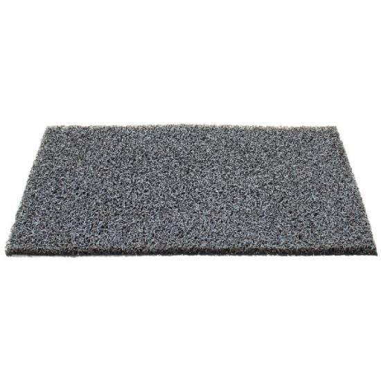Spoljasnji PVC spageti otirac Citi 14mm u sivoj boji bez poledjine na akciji u dimenziji 35x60 cm