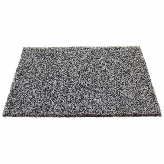 Spoljasnji PVC spageti otirac Citi 14mm u sivoj boji bez poledjine na akciji u dimenziji 40x60 cm