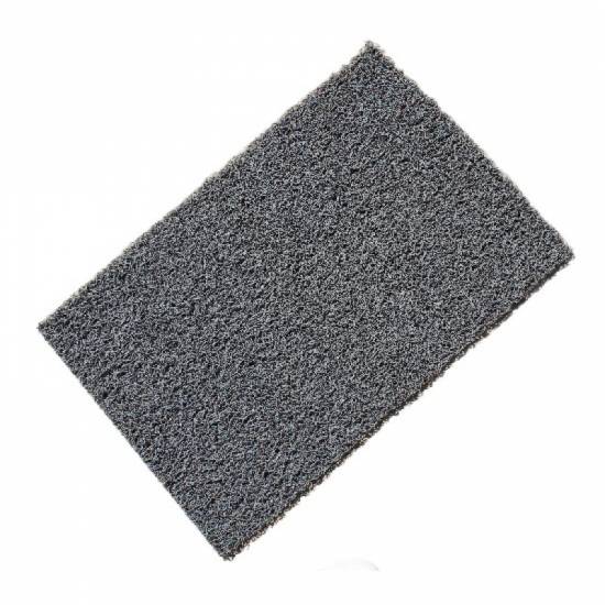 Neoiviceni mrezasti otirac Citi 16mm od restlova siva boja dimenzije 40x60 cm