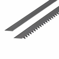 Prikaz muske i zenske gumene ivice dimenzija 6x100 cm za modularni otirac Master Flex 12mm