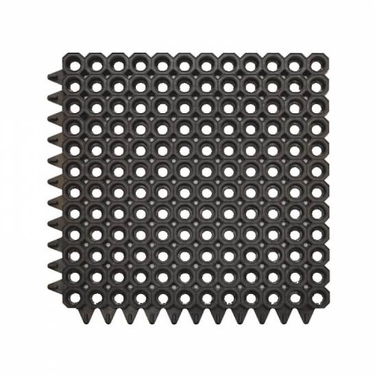 Teska mrezasta gumena ploca Master Flex 23mm sa puzzle sistemom spajanja prikaz odozgo