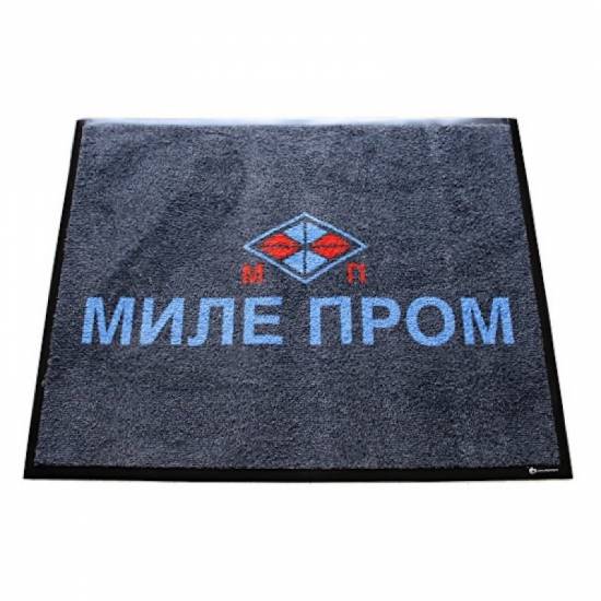 Originalni ulazni tekstilni otirac sa natpisom preduzeca Mile Prom
