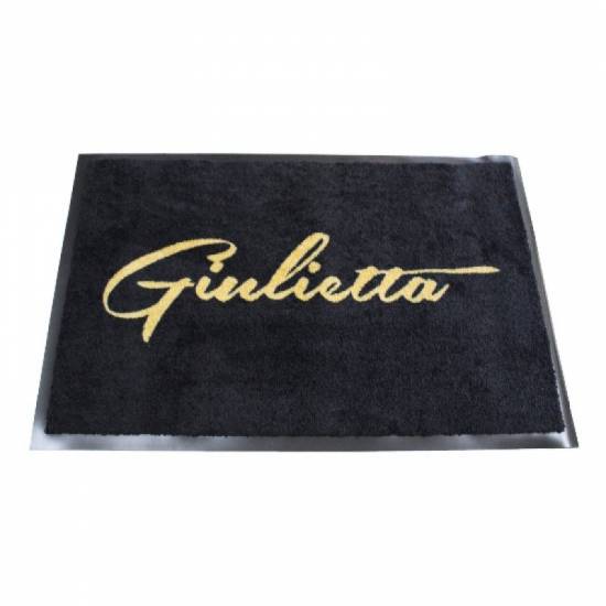 Ulazni otirac sa natpisom i logom za lokal ili restoran Giulietta
