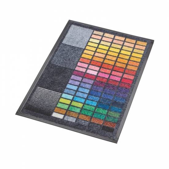 Prikaz zvanicne Notrax palete boja odstampane na gustom tekstilu modela Logo Imperial