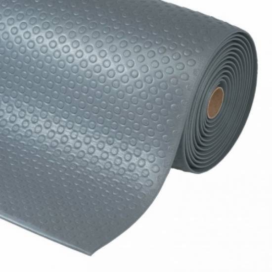 Kompletna industrijska rola sive ergonomske podloge protiv umora Dyna Shield Bubble Sof Tred debljine 12,7mm