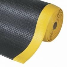 Kompletna industrijska rolna crno zute podloge protiv umora Dyna Shield Diamond Sof Tred