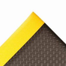 Kompletna industrijska rolna crno zute podloge protiv umora Dyna Shield Diamond Sof Tred
