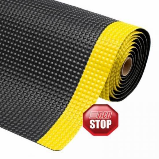 Premium industrijska rolna sa delimicno odmotanom crvenom Red Stop protivkliznom poledjinom