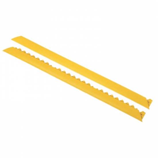 Komplet zutih muskih i zenskih industrijskih ivica dimenzija 5x91 cm pod kosim nagibom