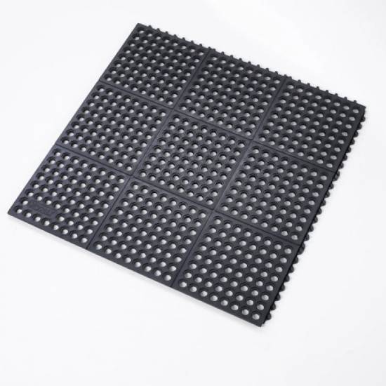 Kompletna otvorena drenazna gumena puzzle ploca Cushion Ease u fabrickoj dimenziji 91x91 cm