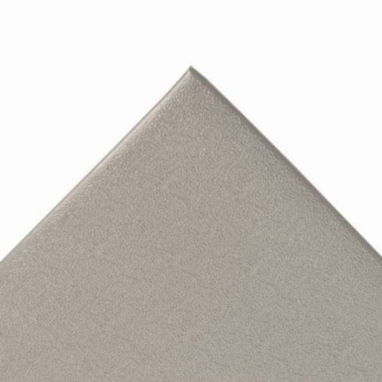 Detalj oborenog ugla i završne sive ivice na antistatičkoj podlozi Cushion Stat ESD