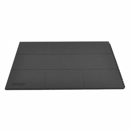 Drugi alternativni prikaz iz ugla pojedinačne gumene ploče Cushion Ease Solid ESD dimenzija 91x91 cm