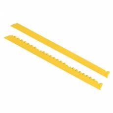 Kompletni set gumenih bezbednosnih ivica za Cushion Ease Solid ESD podloge u žutoj, crnoj, narandžastoj i crvenoj boji, muški i ženski profili