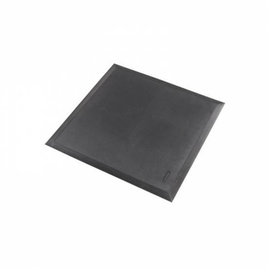 Modularni gumeni modul Slabmat 91x91cm sa kompletno montiranim crnim bezbednosnim ivicama