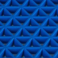 Prvi prikaz iz ugla fabričke rolne plave drenažne podloge Lite Economic debljine 5mm