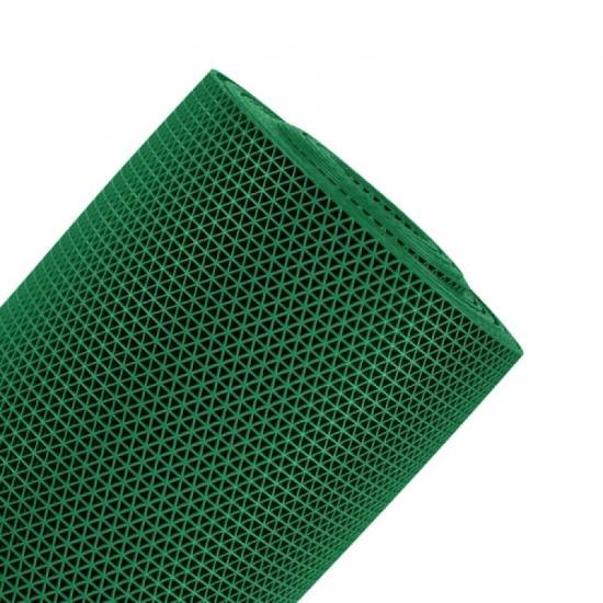 Drugi detaljni prikaz iz ugla vinilne zelene podloge Lite Economic sa vidljivom mrežastom strukturom