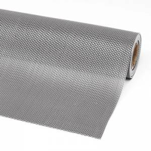 Prikaz isečenog dela rolne sive drenažne podloge Gripwalker debljine 5.5mm