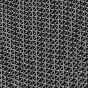 Prikaz isečenog dela rolne sive drenažne podloge Gripwalker debljine 5.5mm