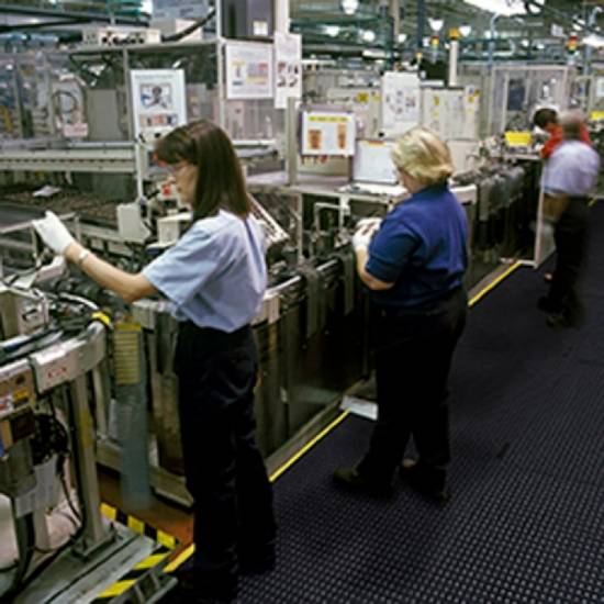 Skywalker HD industrijska modularna podloga u pogonu