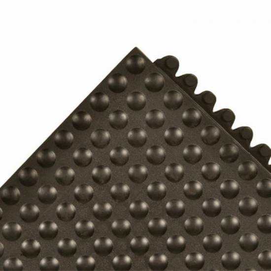 Gumena tehnicka puzzle ploca debljine 13mm sa vidljivim integrisanim konektorima za spajanje