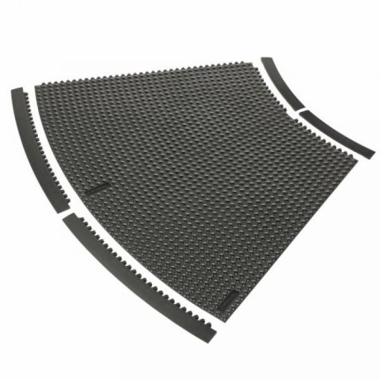 Antistatički modularni uglovi 22.5 stepena za Skywalker HD ESD sa crnom ivicom