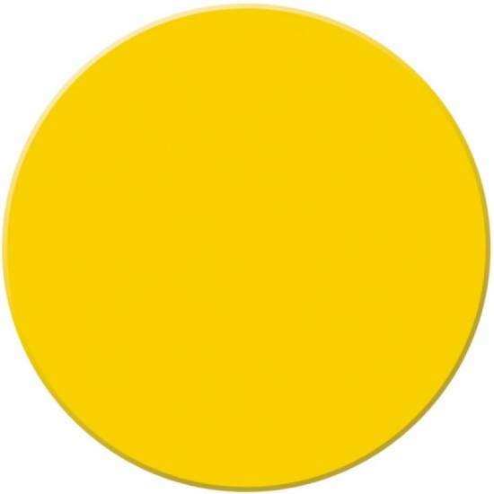 Polimer traka za podove u obliku kruga, boja žuta