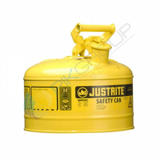 Justrite Tip 1 industrijski žuti sigurnosni kanister