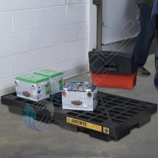 Paleta za kontrolu izlivanja Modular – praktično i sigurno skladištenje 284L Modularna paleta za kontrolu izlivanja zapremine 284 litara