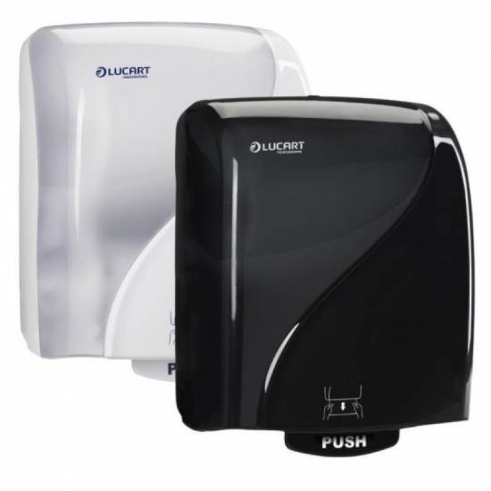 Aparati za ubruse Lucart beli i crni