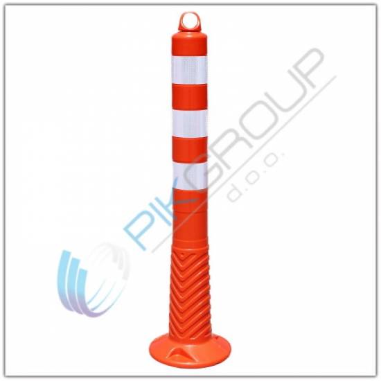 Plastični reflektujući stubići za parking